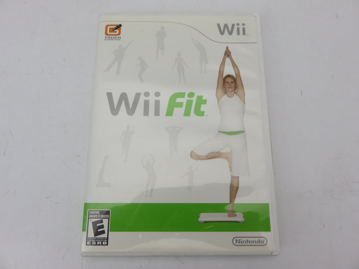 Nintendo Wii Fit 2008 Game Disc with Manual and Case – Second Wind