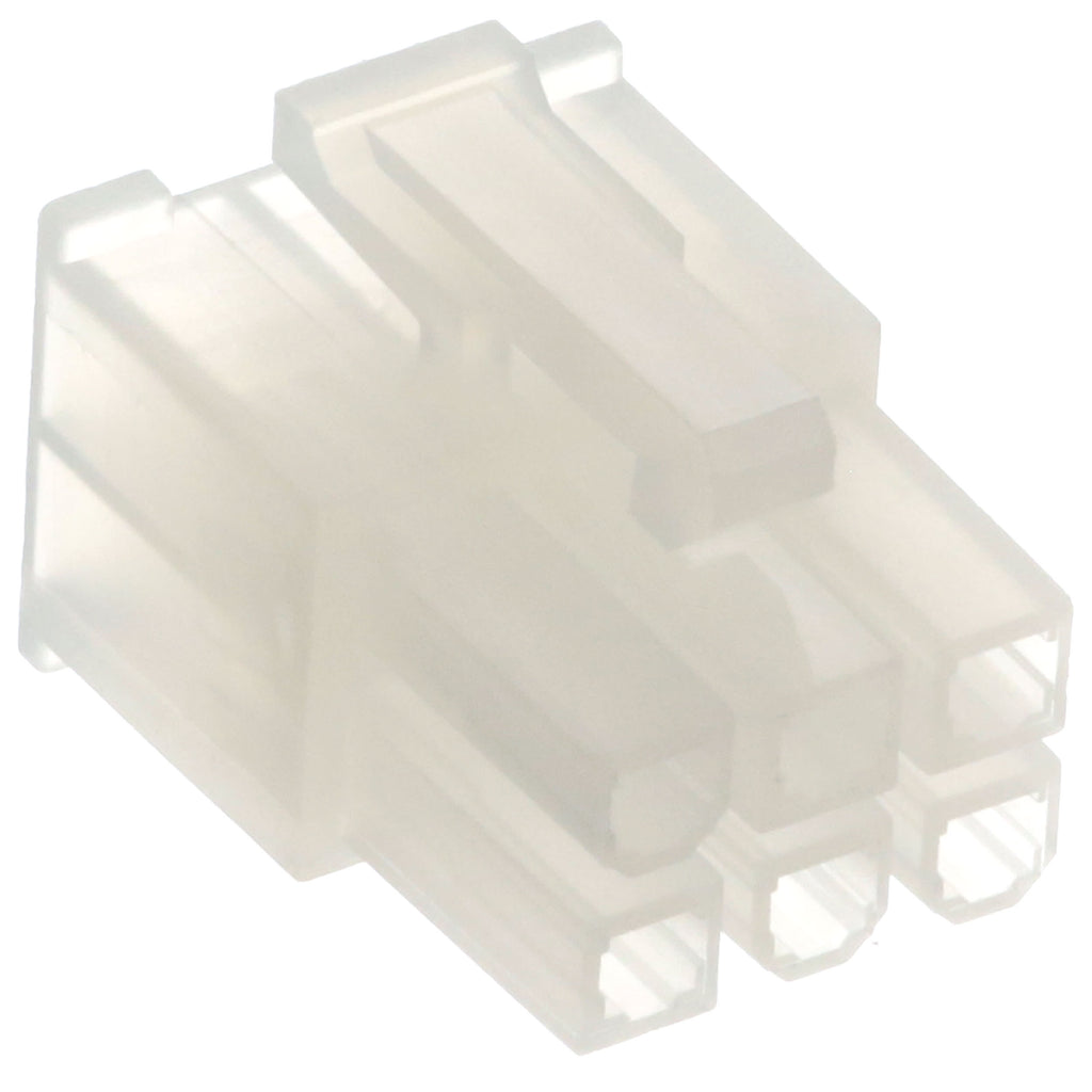 Molex 39-01-2060 6 Position Mini-Fit Jr Receptacle Nylon Dual Row 4.20 ...