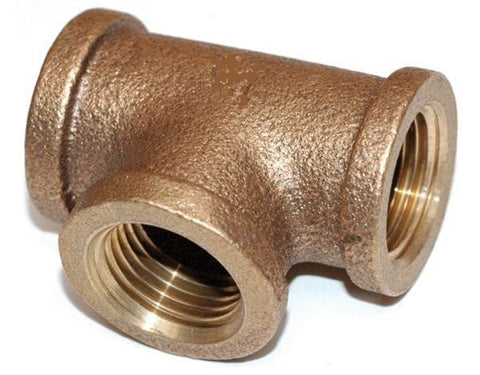 Mack Truck 66AX222 Volvo Genuine OEM Marine Grade Bronze 1/2" NPT 3-Way Tee Fitting