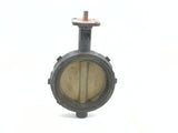 NIBCO WD-2000-6 Alloy 955 6" Wafer Type Ductile Iron 200 PSI Butterfly Valve