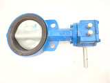Bray 300500-11010119 + 04-0200-11202-001 Wafer Butterfly Valve and Gear Operator with Hand Wheel