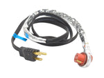 Zerostart 3600048 Engine Block Heater 120V 90° 6' High-Temp Threaded Connector Cord Cable