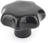 BigHorn 19704B 19704-B Black Polly 2" X 5/16”-18 Thread 7-Star Knob