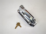 Morgan Olson 47000795 + 1113383 Stainless Steel Step Van Locking Paddle Handle with Key