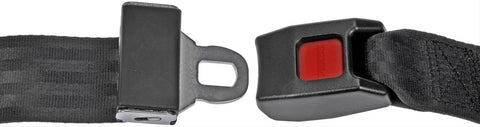 Dorman 7-824 Champ 7824 Universal 90" Black Nylon Safely Seat Belt with Hardware