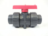 Jomar 210-545 Threaded 1" NPT Schedule 80 Full Port Ball Valve