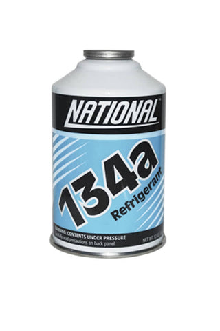 National R-134a 012R134a 134a 12 oz. Can HVAC Mixed Temp Ref and Auto A/C Refrigerant