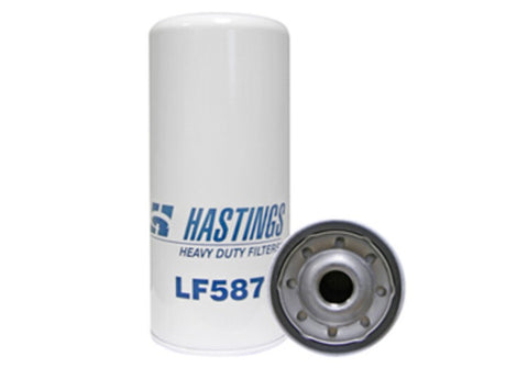 Hastings LF587 Parker Genuine OEM Heavy Duty High Performance Engine Full-Flow Spin-On Lube Oil Filter