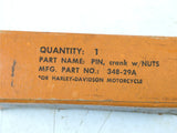 Harley Davidson 348-29A Genuine OEM 1929-1973 Motorcycle Connecting Rod Pin