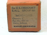 Harley Davidson 165-32 Genuine OEM NOS Vintage Motorcycle Exhaust Valve 2-Pack