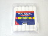 Pro Roller Co CRC-Q-06-12PK Dralon 6-1/2" X 1/4" Nap Dripless Lint Free Mini Roller 12-Pack