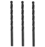Bosch BL2142 15/64” X 3-7/8" Fractional Jobber Black Oxide High-Speed Steel Drill Bit 3-Pack