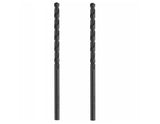 Bosch BL2137 5/32” X 3-1/8" Fractional Jobber Black Oxide High-Speed Steel Drill Bit 2-Pack