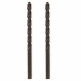 Bosch BL2139 3/16” X 3-1/2" Fractional Jobber Black Oxide High-Speed Steel Drill Bit 2-Pack