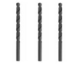 Bosch BL2147 5/16” X 4-1/2" Fractional Jobber Black Oxide High-Speed Steel Drill Bit 3-Pack