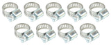IDEAL 5202 Tridon SAE 4 Micro-Gear 1/4” to 5/8” Stainless Steel Hose Clamp Box of 9