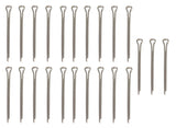 Cotter Pin 3/32" X 2" Grade 18-8 A2-70 304 Stainless Steel McMaster-Carr 98401A453 23-Pack