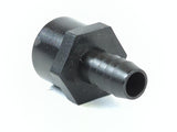 Midland Metal 33-061P 33061P Polypropylene 1/2" NPT X 1/2" Hose Barb Straight Adapter Fitting