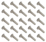 Hex Head Cap Screw Bolt M4-0.7 X 40mm Grade 18-8 A2-70 304 Stainless Steel 25-Pack McMaster-Carr 91287A053
