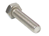 Hex Head Cap Screw Bolt M5-0.8 X 20mm Grade 18-8 A2-70 304 Stainless Steel McMaster-Carr 91287A125