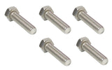 Hex Head Cap Screw Bolt M5-0.8 X 25mm Grade 18-8 A2-70 304 Stainless Steel 5-Pack McMaster-Carr 91287A126