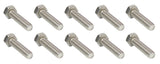 Hex Head Cap Screw Bolt M5-0.8 X 40mm Grade 18-8 A2-70 304 Stainless Steel 10-Pack McMaster-Carr 91287A329