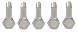 Hex Head Cap Screw Bolt M5-0.8 X 50mm Grade 18-8 A2-70 304 Stainless Steel 5-Pack McMaster-Carr 92800A452