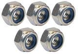 Nylock Nylon-Insert Lock Nut M8-1.25 Grade 18-8 A2-70 304 Stainless Steel 5-Pack McMaster-Carr 93625A300