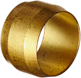 Eaton Weatherhead Danfoss 60X8 Brass 1/2" Tube X 11/16-20 Thread Compression Fitting Sleeve 9-Pack