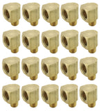 Parker Hannifin 2202P-4-2 Brass 1/4" Female NPT X 1/8" Male NPT 90° Street Elbow Fitting 20-Pack