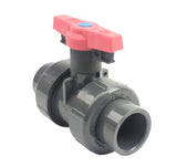Spears 1829-010 PVC 1” True Union 2000 Socket X NPT Female Two-Way Ball Valve