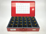 Eastern Fastener Corp AS270 Internal and External Retaining Ring Set with Compartment Case