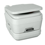 Dometic Model 962 SaniPottie 331962060 Short 2.5 Gallon Portable Toilet with Bonus Pack