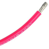 BWD PW14R 14 AWG X 50' ± Stranded Copper Primary Wire Cable Red Partial Roll