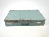 Durham 102PC227-95 Vintage Metal 24 Compartment Storage Bin Cabinet Tray Parts Organizer CURTIS Noll
