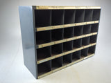 Durham MFG 356-95 24 Bin Opening 33 X 12 X 24 Parts Organizer Metal Storage Box