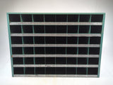 Durham 48-BIN Vintage Metal 48 Opening Open Compartment Pigeonhole Parts Organizer Storage Bin