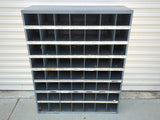 Durham 361-95 Vintage Metal 56 Opening Open Compartment Pigeonhole Parts Organizer Storage Bin