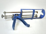 Wellmade Tools 3345 Heavy Duty Dual Cartridge Manual Epoxy Gun Applicator