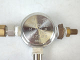 Ashcroft 631008AL02L15000 + Parker 15KT02-4C Stainless Steel 5000psi Pressure Gauge