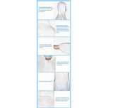 Seafit 20534251 CF4-XL-1 One Size Fits All XL Paint Spray Suit Painters Coverall 25-Pack