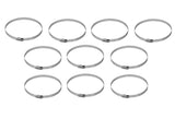 IDEAL 63-4 63152 Tridon 225-152 Hy-Gear SAE 152 8” to 10” Stainless Steel Hose Clamp 10-Pack