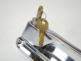 Morgan Olson 47000795 + 1113383 Stainless Steel Step Van Locking Paddle Handle with Key