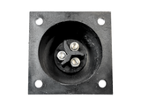 Bulgin PX0756/S Buccaneer Bulkhead Flange Mounting 3-Pin Female Socket Contact Connector