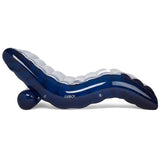 FUNBOY RBWCHAIR-NAVY Clear Navy Blue Giant Inflatable Chaise Lounger Pool Float