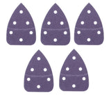 3M MOUSE5PK60 Ultra Durable 60 Grit Hookit Palm Sander 6-Hole Sanding Sandpaper 5-Pack