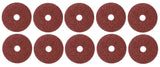 3M 81368 Type-C 381C Aluminum Oxide 4" 24 Grit Fibre Grinding Disc 10-Pack