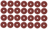 3M 81368 Type-C 381C Aluminum Oxide 4" 24 Grit Fibre Grinding Disc 28-Pack