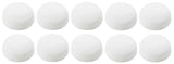 Pro-Dec 12/12-100 White 5/8" (15.9mm) Snap-Cap Screw Head Cover 10-Pack
