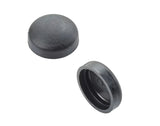Pro-Dec 8/8-180 Black 1/2" (13.2mm) Snap-Cap Screw Head Cover 25-Pack